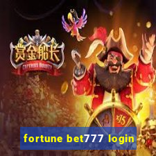 fortune bet777 login